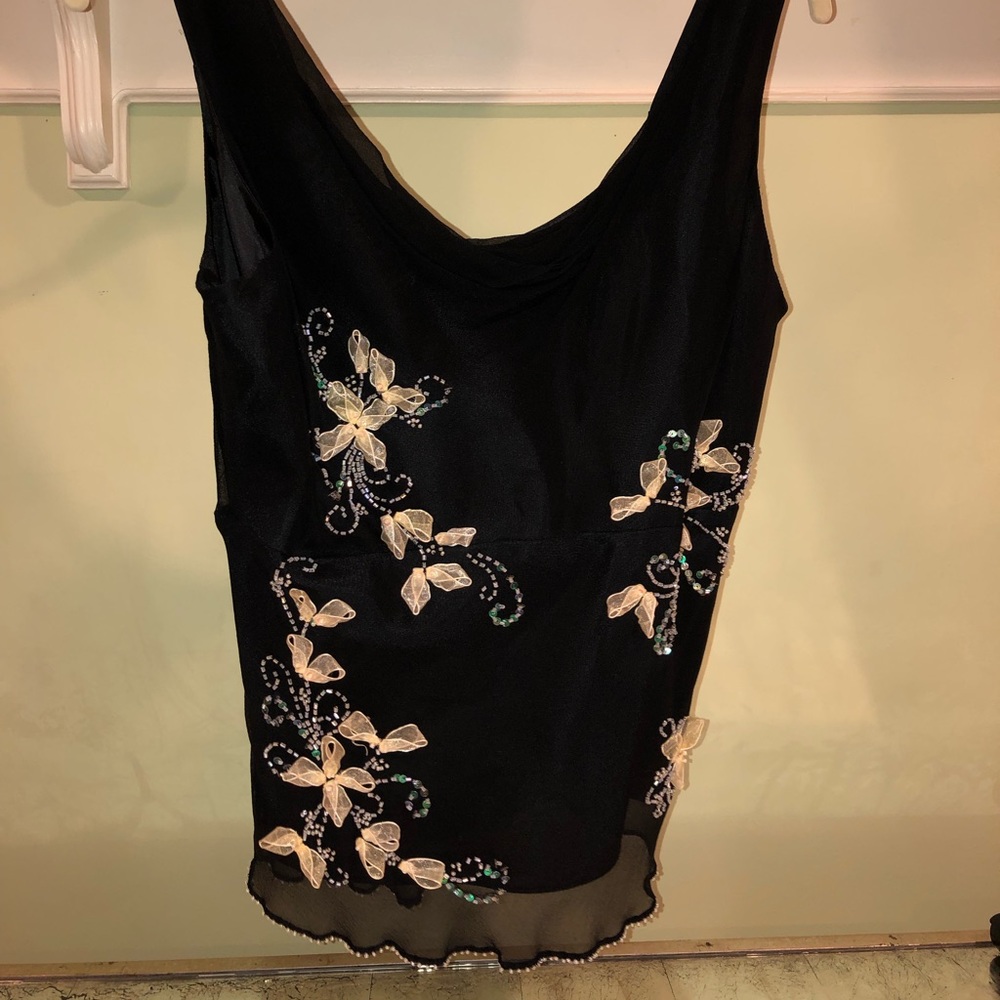 Fancy Formal Evening Wear Top, Size 10